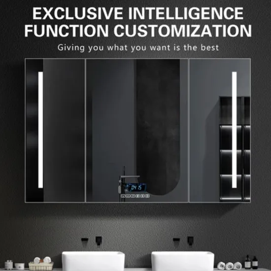 Smart Touch High-Tech LED Bathroom Mirror for Modern Spaces