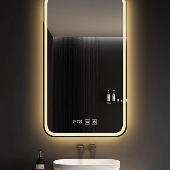 Modern LED Bathroom Smart Touch Mirror with Decorative Advantages