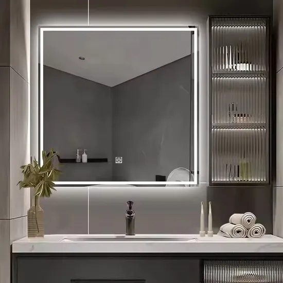 Functional 4mm Touch Mirror with LED by Chaoyi 450*750mm