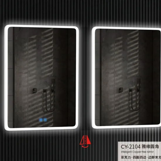 Modern Touch Screen LED Bathroom Mirror with Illumination