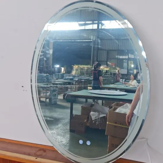 5mm Thick Touch LED Mirror by Chaoyi, 450X750mm for Modern Decor