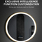 Hotel or Home Wall Mounted Circular LED Bathroom Mirror with Defogging, Bluetooth Music, Light Adjustment, and Optional Material Smart Mirror