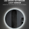 Wholesale Bathroom Makeup with Round Dimmable LED Touch Switch Mirror with Waterproof and Anti Fog Functions, Providing Multiple Size Options