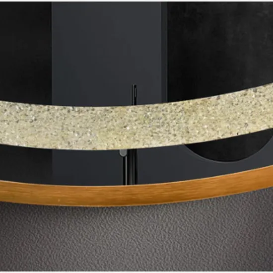 Stylish LED Vanity Mirror with Touch Control and Brightness Adjustment