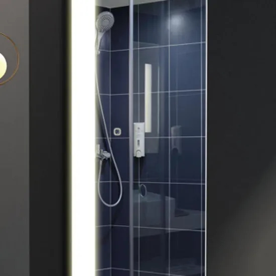Sleek Touch-Control LED Bathroom Mirror with Smart Features