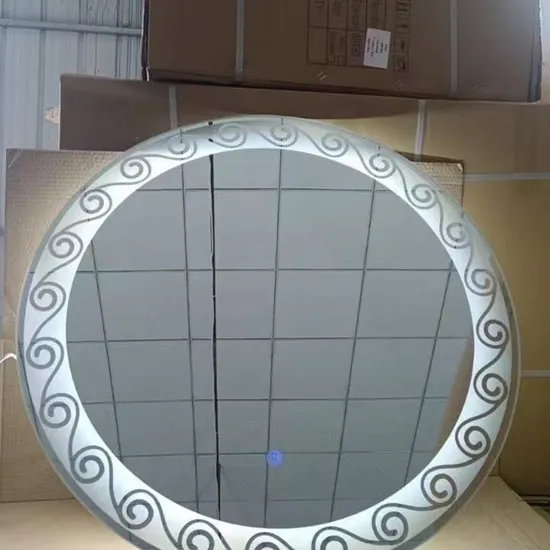 Contemporary LED Bathroom Vanity with Heated Mirror Technology