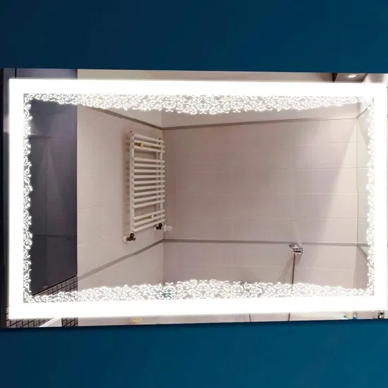 Sleek Touch-Controlled LED Bathroom Mirror for Modern Homes