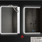 Modern Touch Screen LED Bathroom Mirror with Illumination
