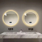 Smart LED Mirror with Elegant Framing for Bathroom Luxury