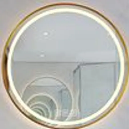 High-Tech LED Vanity Mirror with Adjustable Brightness and Colors