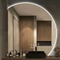 4mm Thickness LED Touch Mirror 400*700mm by Chaoyi, Sleek Design