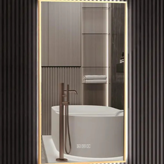 Elegant LED Touch Screen Bathroom Wall Mirror for Modern Homes
