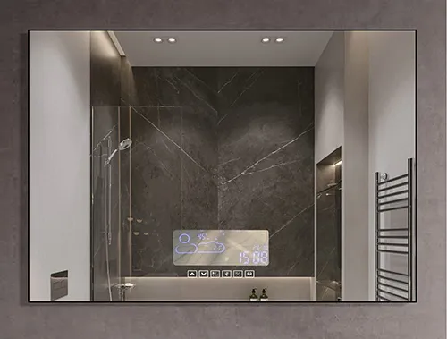 WiFi, Bluetooth, Digital Clock Home Decoration Professional Design Mirror Cabinet/LED Mirror/Smart Mirror/Multifunctional Mirror/Fog Free Mirror
