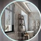 High-Tech Bathroom Vanity Mirror with Smart LED Lighting Options