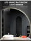 Contemporary LED Illuminated Bathroom Mirror for Perfect Reflection