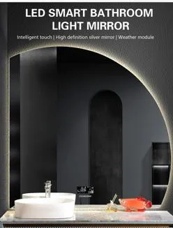 Contemporary LED Illuminated Bathroom Mirror for Perfect Reflection