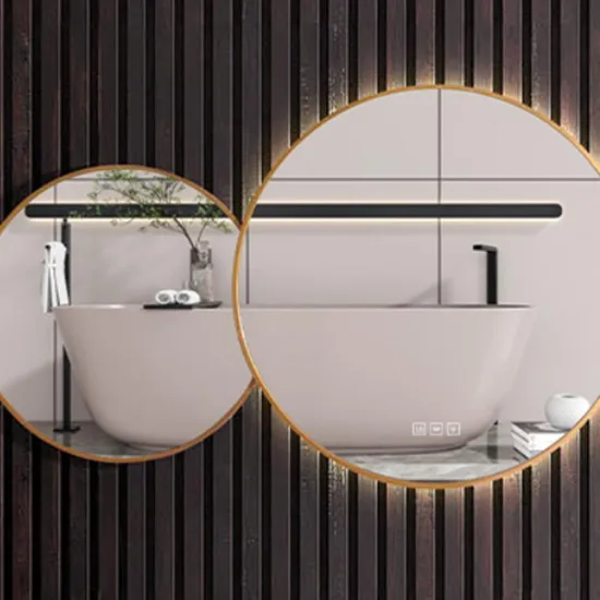 Ultra-Modern LED Bathroom Vanity Mirror with Brightness Control
