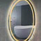 Stylish Touch-Control LED Bathroom Mirror with Vibrant Frame