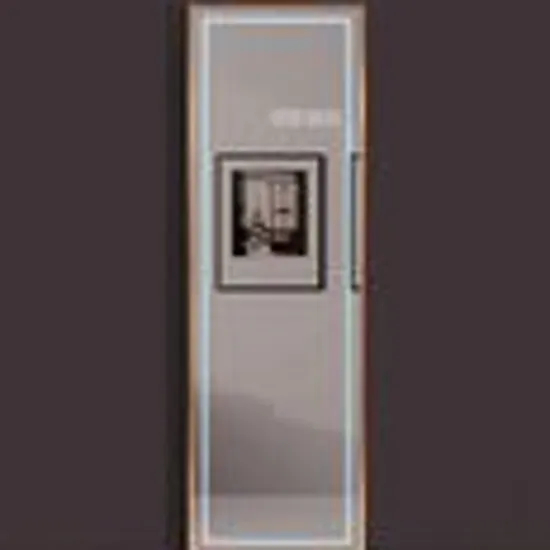 Stylish LED Bathroom Mirror with Touch Controls and Adjustable Lighting