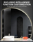 Contemporary LED Illuminated Bathroom Mirror for Perfect Reflection