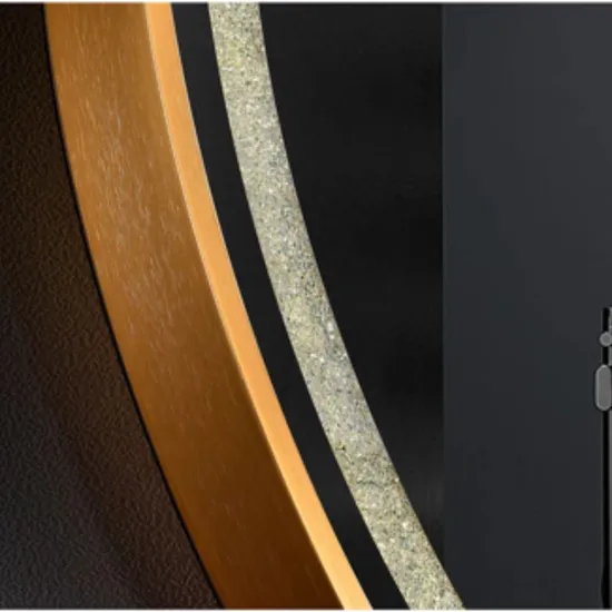 Stylish LED Vanity Mirror with Touch Control and Brightness Adjustment