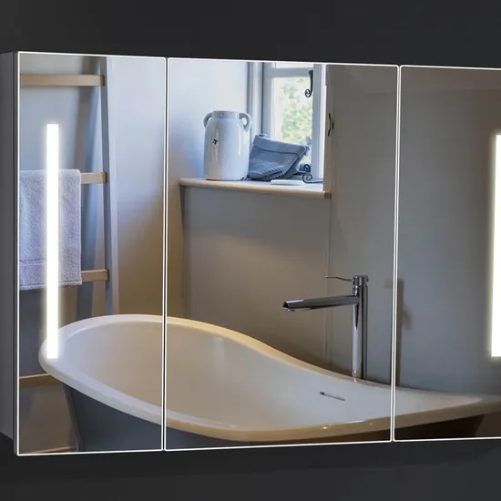 Sleek Modern LED Bathroom Mirror for Contemporary Spaces