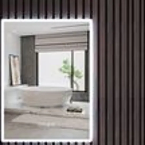 Modern LED Touch Mirror - 400X700mm, 3mm Thick Design